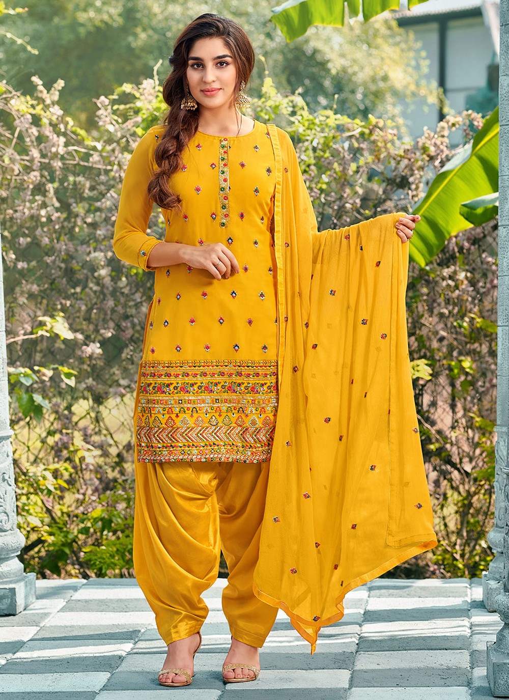 Embroidered Lawn Suit