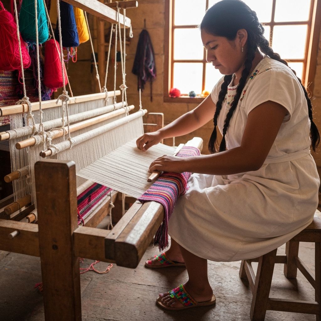 Traditional weaving